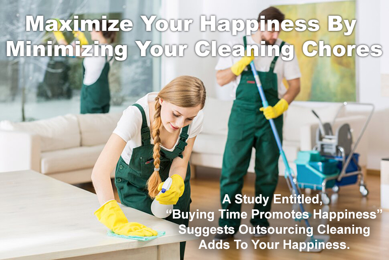 Outsourcing Cleaning Makes You Happier