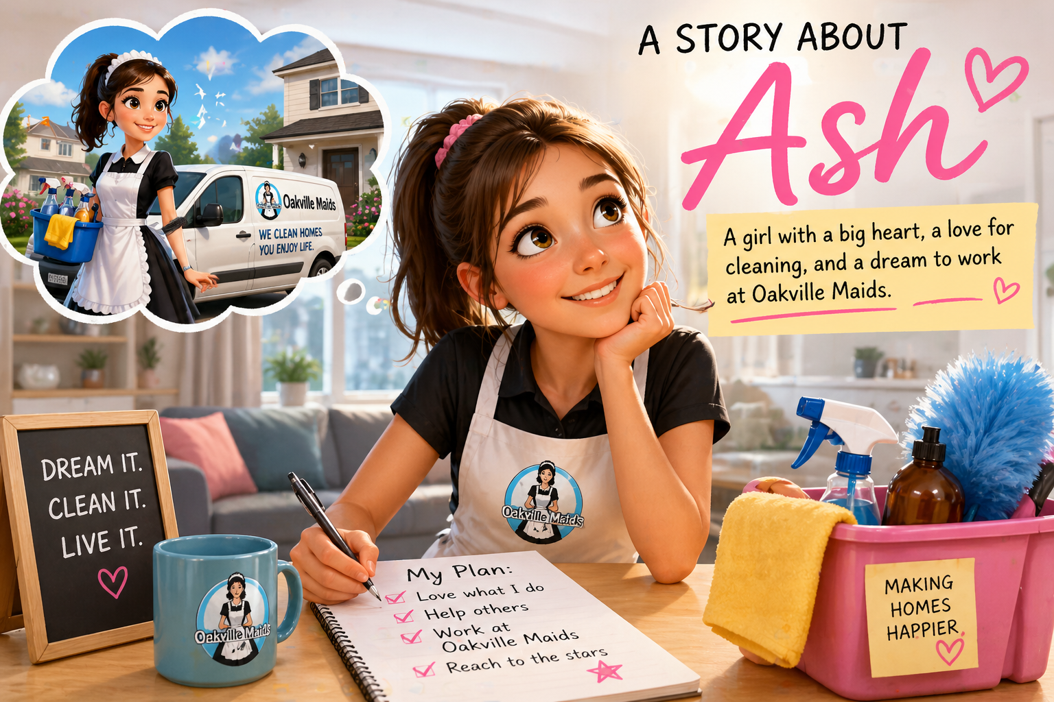 Ash's Big Dream of Cleaning