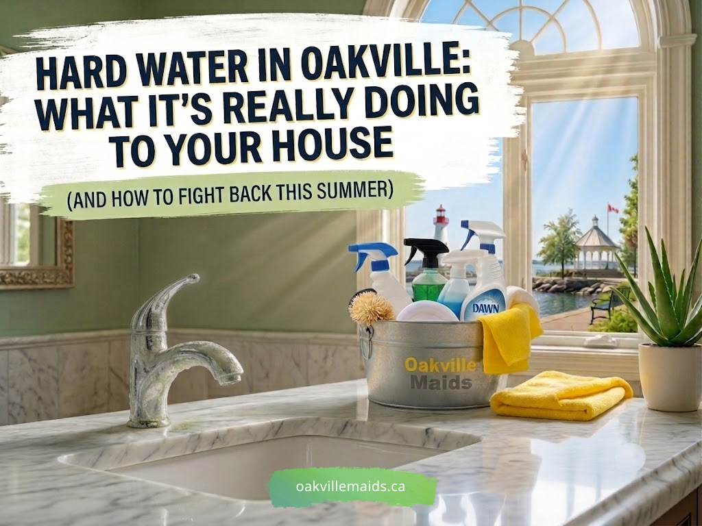 Hard water in Oakville: What it's really doing to your house - article cover